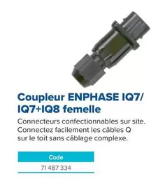 Coupleur Enphase IQ7 offre sur Prolians