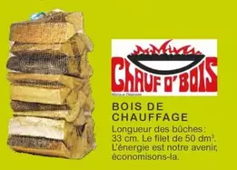 Bois De Chauffage offre sur Point Vert