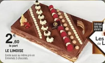 Le Limoise offre à 2,6€ sur E.Leclerc