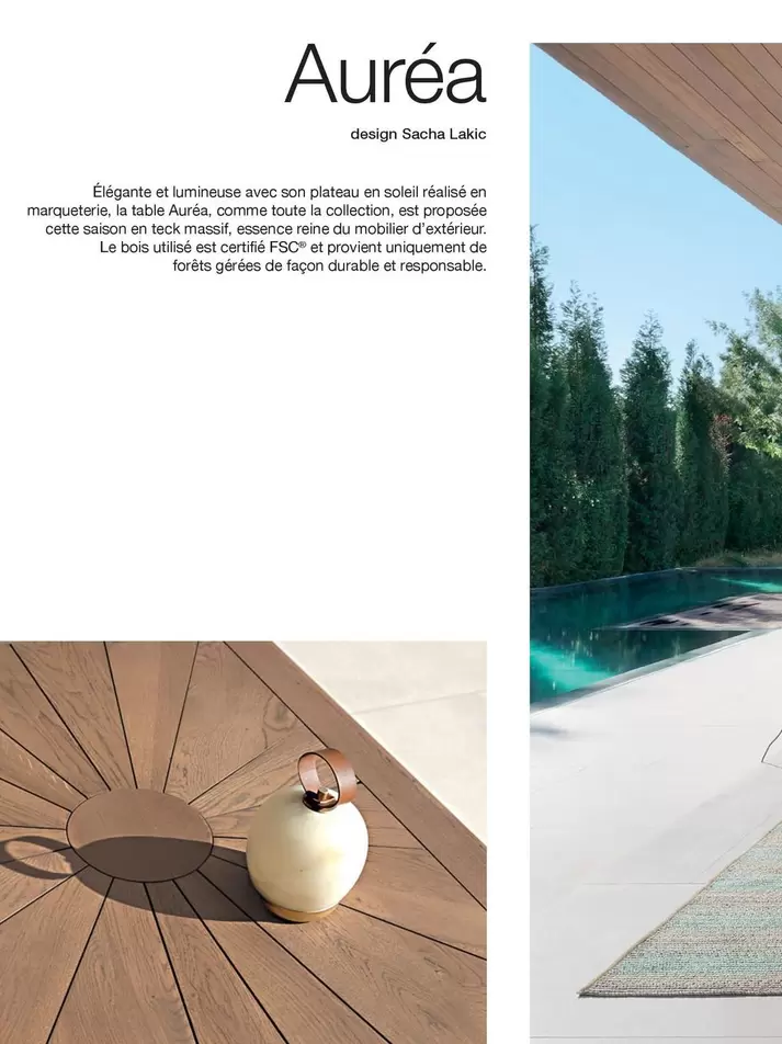 Aurea offre sur Roche Bobois