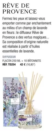 Rêve De Provence offre à 42€ sur Fragonard