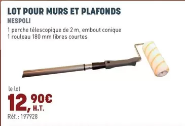 Lot Pour Murs Et Plafonds offre à 12,9€ sur Quéguiner