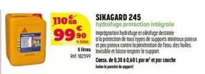 Sika - Sikagard 245 offre à 99,9€ sur Quéguiner