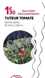 Tuteur Tomate offre à 1,3€ sur Kiriel