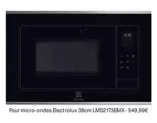 Four Micro-ondes 38cm Lms2173bmx offre à 549,99€ sur Darty