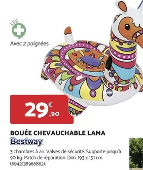 Bestway - Bouée Chevauchable Lama offre à 29,9€ sur Bricomarché