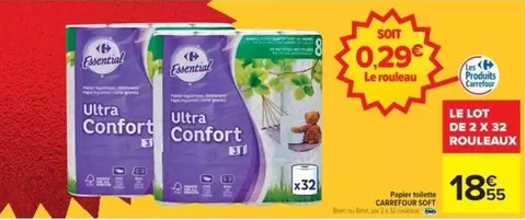 Carrefour - Petits Forteau offre à 18,55€ sur Cora
