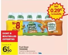 Teisseire - Fruit Shoot offre à 6,9€ sur Cora