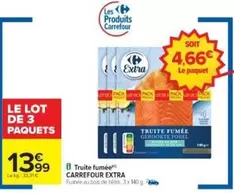 Carrefour - Truite Fumee offre à 13,99€ sur Cora