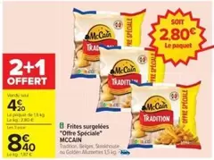 McCain - Frites Surgelées "offre Spéciale" offre à 4,2€ sur Cora