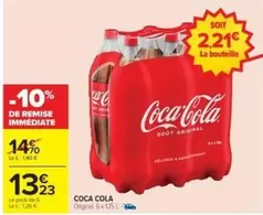 Coca - Original offre à 13,23€ sur Cora