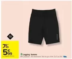 Tex - Legging Femme offre à 5,99€ sur Cora