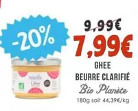 Bio Planète - Chee Beurre Clarifie offre à 7,99€ sur Naturalia