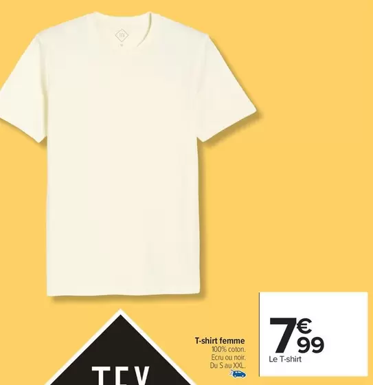Tex - T-shirt Femme offre à 7,99€ sur Carrefour Market