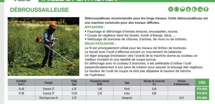 Loxam - Débroussailleuse offre sur Loxam
