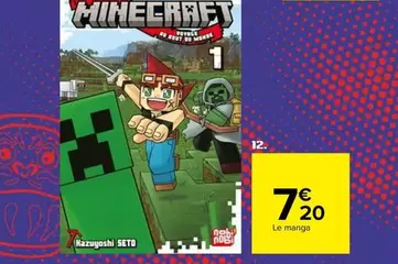 Le Manga offre à 7,2€ sur Carrefour Drive