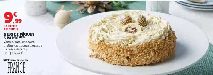 Nides De Pâques offre à 9,99€ sur Hyper U