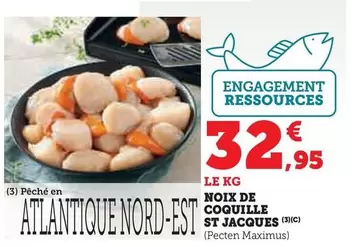 Noix De Coquille St Jacques offre à 32,95€ sur Hyper U