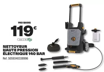 Titan - Nettoyeur Haute Pression Électrique 140 Bar offre à 119€ sur Brico Dépôt