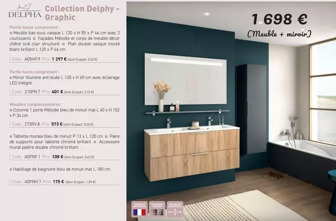 Collection Delphy offre à 1698€ sur Richardson
