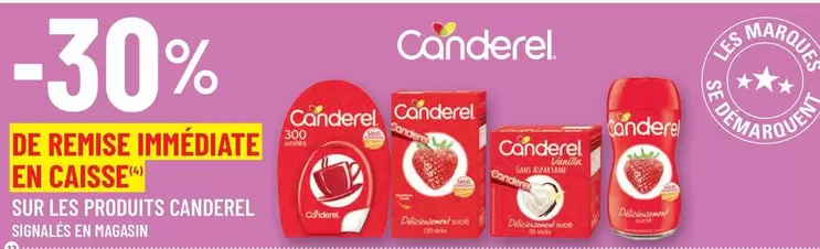 Canderel - Sur Les Produits offre sur G20