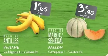 Banane offre à 1,65€ sur G20