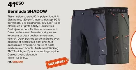 Bermuda Shadow offre à 41,5€ sur Champion Direct