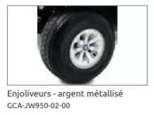 Enjoliveurs Argent Métallisé  offre sur Yamaha