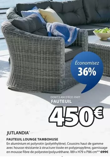 Jutlandia - Fauteuil Lounge Tambohuse offre à 450€ sur JYSK