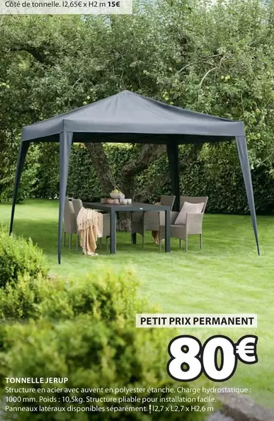 Tonnelle Jerup  offre à 80€ sur JYSK
