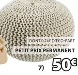 Pouf Neble offre à 50€ sur JYSK