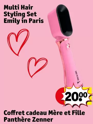 Zenner - Multi Hair Styling Set Emily In Paris offre à 20€ sur Kruidvat