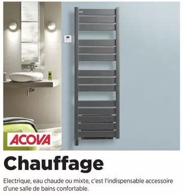 Acova - Chauffage offre sur Lapeyre