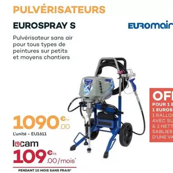Pulvérisateur Sans Air offre à 1090€ sur Tollens