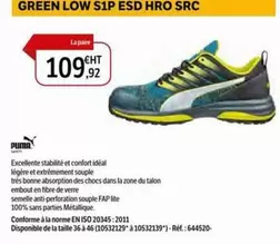 Puma - Green Low S19 Esd Hro Src offre à 109,92€ sur DomPro