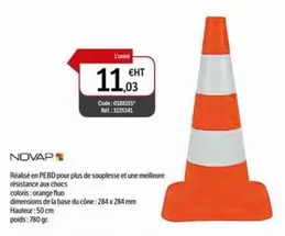 Réalisé En PEBD Pour Plus De Souplesse Et Une Meilleure Résistance Aux Chocs  offre à 11,03€ sur DomPro