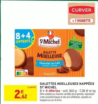 St michel - Galettes Moelleuses Nappées offre à 2,62€ sur Intermarché Hyper