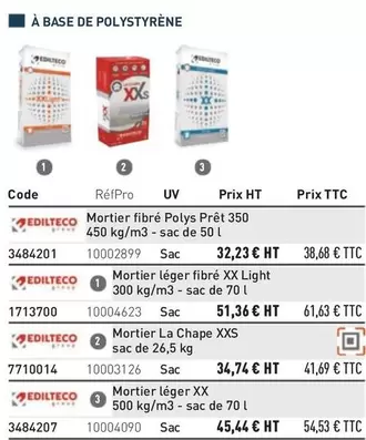 A Base De Polystyrene offre à 38,68€ sur Point P