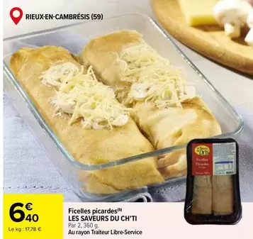 Ch'ti - Ficelles Picardes offre à 6,4€ sur Carrefour Contact