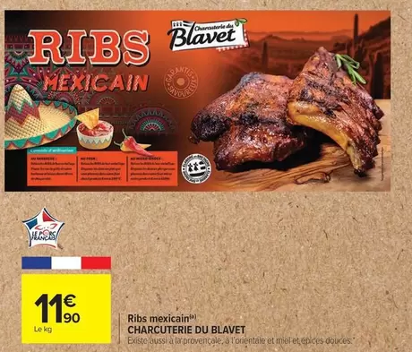 Charcuterie Du Blavet offre à 11,9€ sur Carrefour Contact