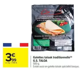 Amis - Galettes Taloak Traditionnelle offre à 3,99€ sur Carrefour City