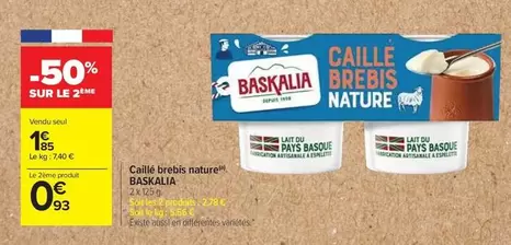 Caile Drebis Nature offre à 1,85€ sur Carrefour City