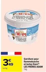 Adam - Garniture Pour Flammekueche Et Tartes Fines offre à 3,49€ sur Carrefour City