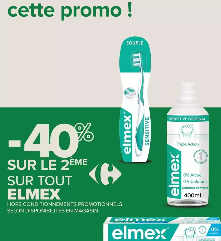 Elmex - Sur Tout offre sur Carrefour City