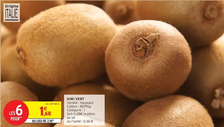 Hayward - Kiwi Vert offre à 1,68€ sur Intermarché Express