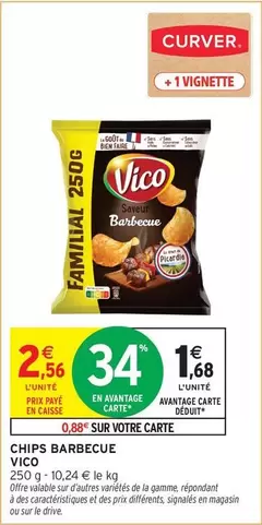 Chips Barbecue offre à 1,68€ sur Intermarché Contact