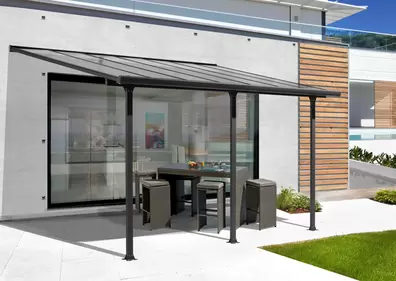 Pergola Adossee offre à 619€ sur Brico Dépôt