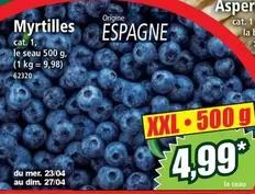 Cat - Myrtilles offre à 4,99€ sur Norma