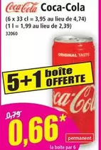 Coca cola - Coca-cola offre à 0,66€ sur Norma
