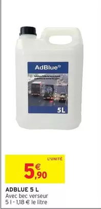 Adblue - 5L offre à 5,9€ sur Intermarché